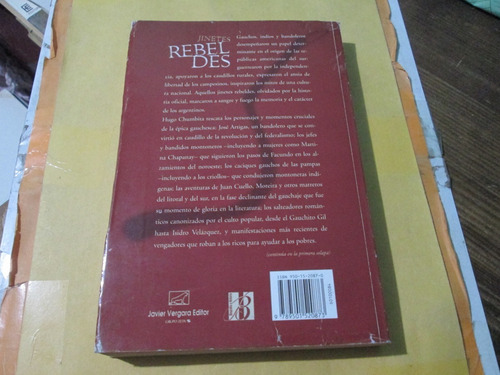 Jinetes Rebeldes, Hugo Chumbita, Año 2000 (Usado)