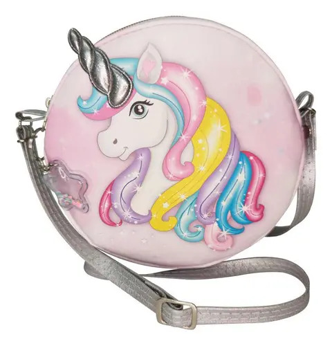 Bolsa Infantil Unicórnio Rosa, Magicc Bolsas 216