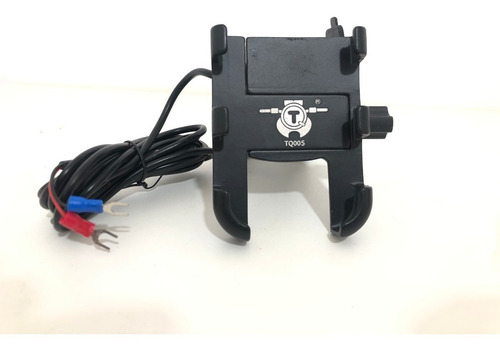 Suporte Celular Alumínio Para Motos 360º Com Carregador Usb!