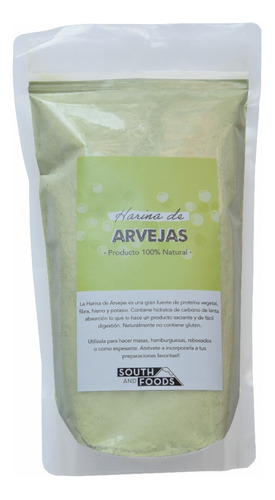 Harina De Arvejas - 1 Kilo - Sin Gluten - 100% Natural