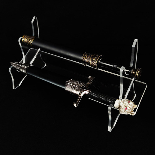 Soporte De Exhibición De Mesa Para Flauta, Dos Capas