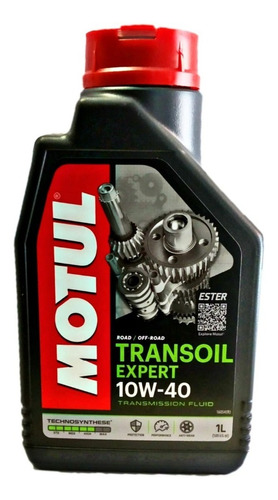 Aceite De Motor Transoil Expert 10w40 1 Litro Motul