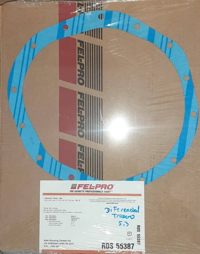 Empacadura De Transmision Para Silverado 5.3 Marca Fel-pro