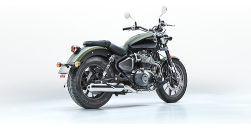 Royal Enfield Super Meteor 650 - Interstellar -(grey, Grenn)
