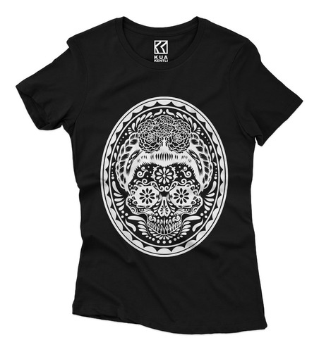 Playera Dama/ Kua Kentli /papel Picado