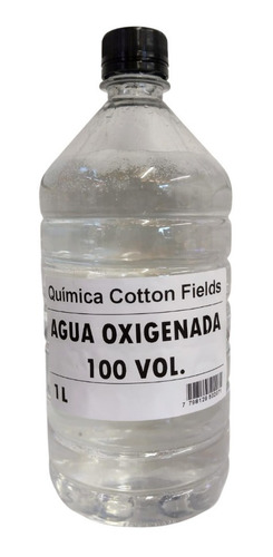 Agua Oxigenada 100 Volumenes X 1l - Maxima Calidad 