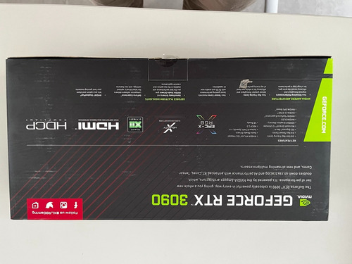 Placa De Video Pny Xlr8 Gaming Geforce Rtx 3090 Epic-x Rgb (Usado)