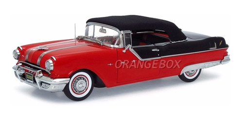 Pontiac Starchief 1955 Sunstar Platinum 1:18 Vermelho 5054