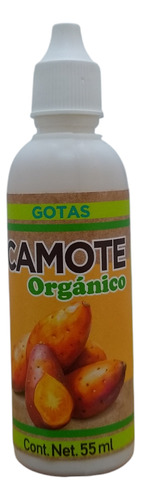 Extracto De Camote Orgánico En Gotas 55ml (5 Piezas)