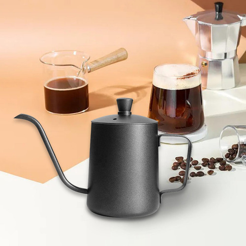 Vierta Sobre La Tetera De Café, Tetera Con Cuello De Cisne,