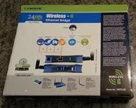 Cisco-linksys Wet54g Wireless-g Ethernet Bridge