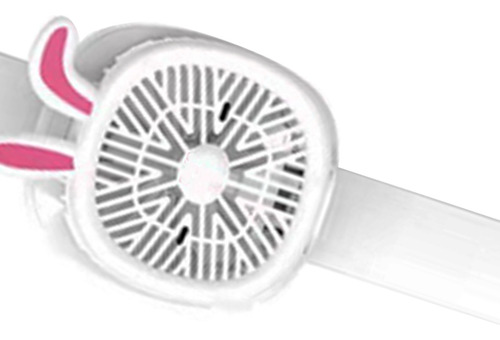 Mini Reloj Con Ventilador, Carga Usb, Recargable, 3 Velocida
