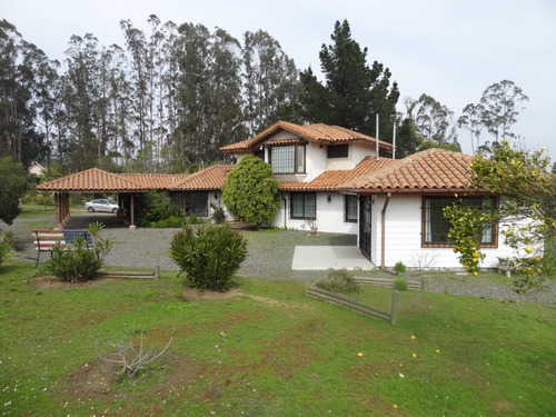 Parcela 1/2 Ha, Con Hermosa Casa De 277 Mt2 Puertas Del Mar