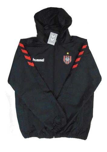 Campera Chacarita Juniors Rompeviento Hummel 2019