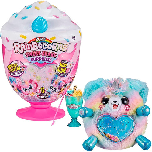 Rainbocorns Peluche Sorpresa Sweet Shake Habla Y Repite