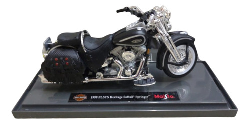 Moto Harley-davidson Flsts Heritage Softail Springer 19991/8