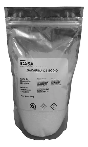 Sacarina De Sodio E954ii 500g Icasa