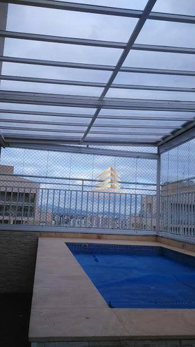 Cobertura Duplex, Vila Augusta, Condomínio Parque Clube, 4 Dormitórios, 3 Vagas. - Co0015