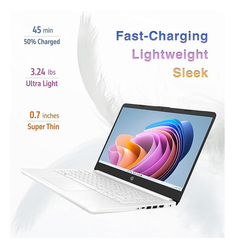 Laptop Hp Ultra Light Intel Celeron N4120 4gb Ram 64gb Emmc