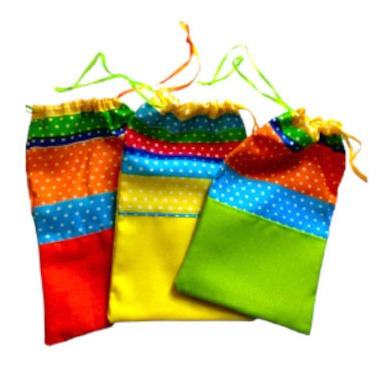 Bolsas En Tela Cotillones Baby Shower Recuerdos Cumple