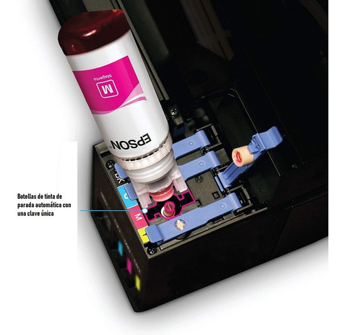 Tinta Cyan Epson Original T504 L4150 L4160 L6161 L6171