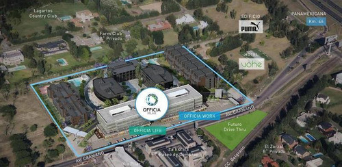 Oficina En Venta, Officia Pilar - Edificio Work
