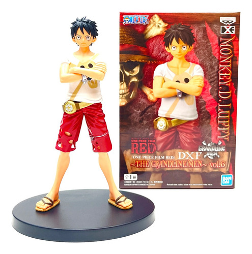 Figura Banpresto One Piece Film Red - Monkey D. Luffy Vol. 6