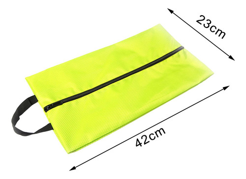 2 Bolsas De Zapatos De Viaje Multifunción Portador De Verde