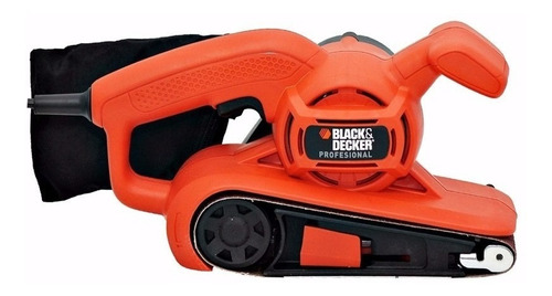 Lijadora Banda Black Decker 680w Manual Madera C/bolsa Br318