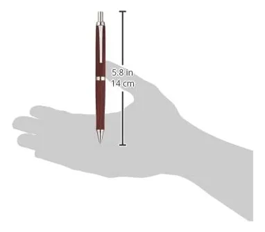 Pilot Legno Lápiz Mecánico Con Mina 0,5 Mm, Rojo Oscuro