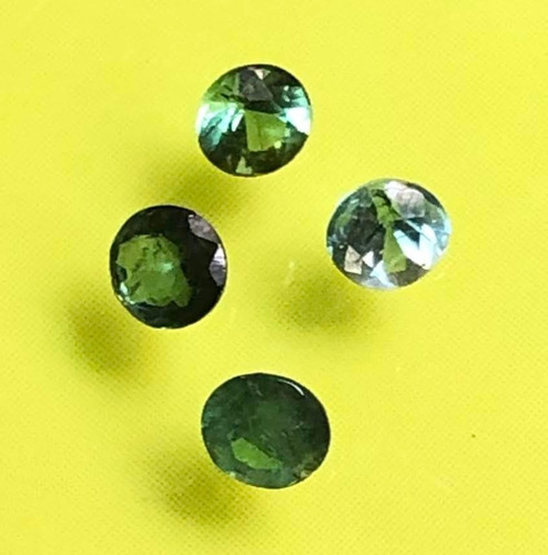 Heliodoro 0.475 Cts Redonda Kit 04 Pedra Praziolita Precios