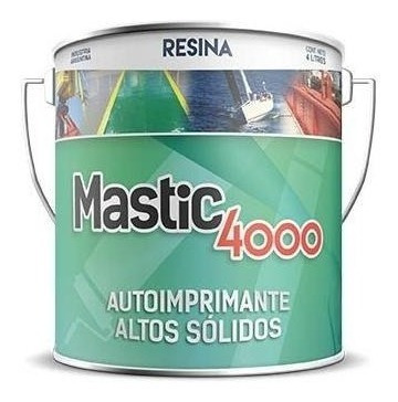 Mastic 4000 Revesta Pintura Epoxi Autoimprimante Náutica 1l