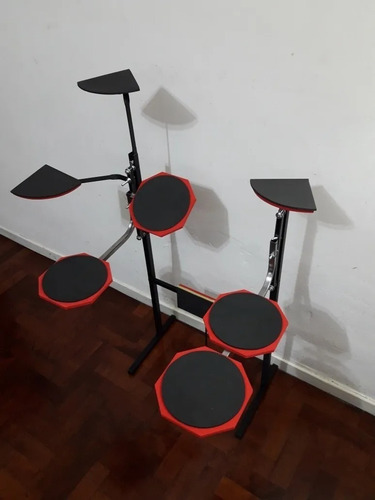 Imagen 2 de 7 de Batería Muda D Practica Silenciosa Demon 8 Pads Fabricantes