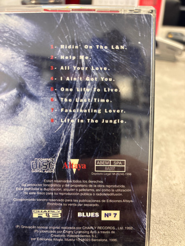 John Mayall - Life In The Jungla Cd Español Estándar (Usado)