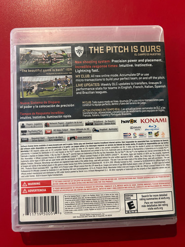 Pes 2015 Ps3 (Usado)