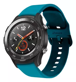 Correa Compatible Huawei Watch 2 Classic Azul Turque Hb 22m