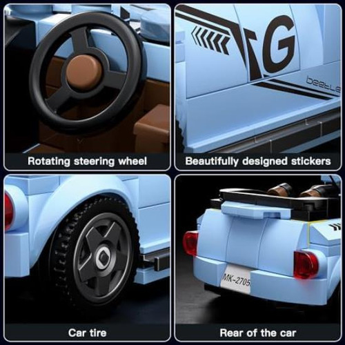 Mould King Speed ??champions V.beetle Juegos De Construcción