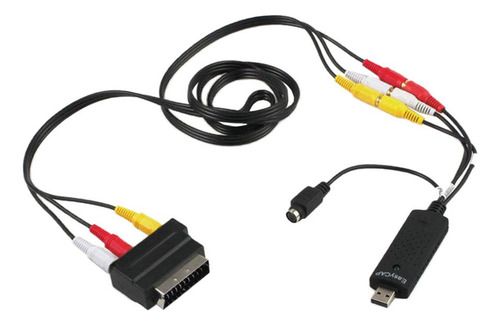 Adaptador De De Captura De Convertidor De Usb 2.0 Vhs A Para