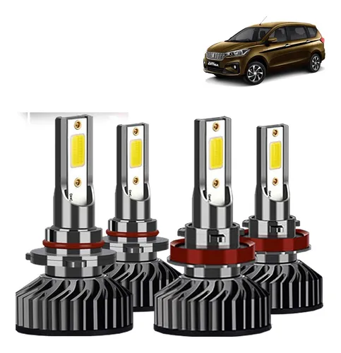 F2 Kit De Focos Led Luz Alta/baja/niebla Para Suzuki