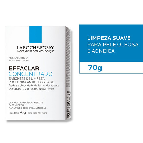 Imagem 1 de 2 de Sabonete Facial La Roche-posay Effaclar Concentrado 70g
