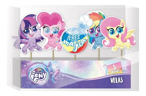 Velas De Cumpleaños Figuras Pony