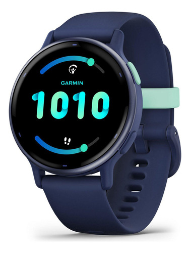 Vivoactive 5 Music Cpt. Blue/blue Metallic