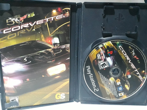 Corvette Para Playstation 2 Ps2 Juego De Carreras Completo