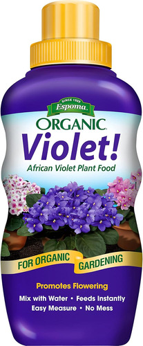 ¡violeta Orgánica! Alimento Concentrado Para Plantas De 8 Oz