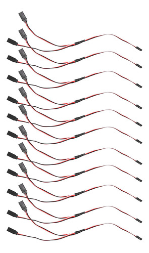 Cable De Extensión Servo De 3 Pines, 10 Piezas, Conector De