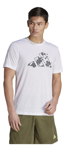 adidas Tr-es+ Tee Camiseta Manga Corta Blanco De Hombre Para