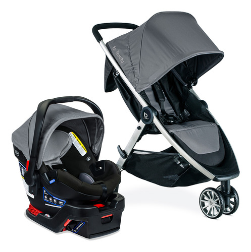 Coche Travel System B-lively/b-safe Gen2flexfit Fog Britax