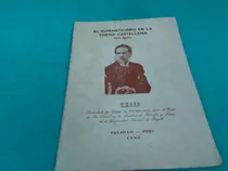 Comprar Mercurio Peruano: Libro Tesis Cesar Vallejo  1915 44p L157