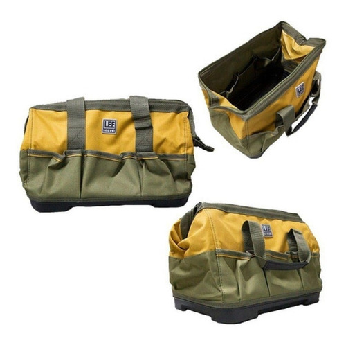 Imagem 4 de 4 de Bolsa Para Ferramentas Com 09 Bolsos Fundo De Plástico