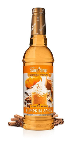Jordan's Skinny Syrups Pumpkin Spice Edición Limitada 750 Ml